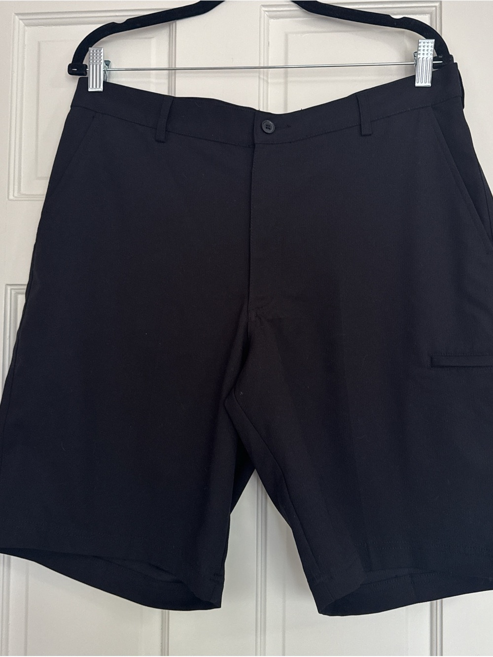 Men's Black Performance Shorts